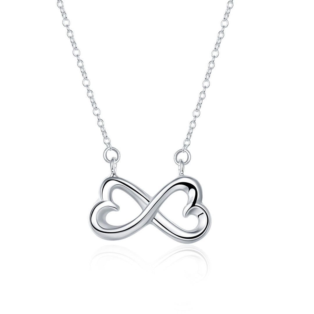 For Bonus Daughter - S925 Love Makes You My Daughter Silver Necklace