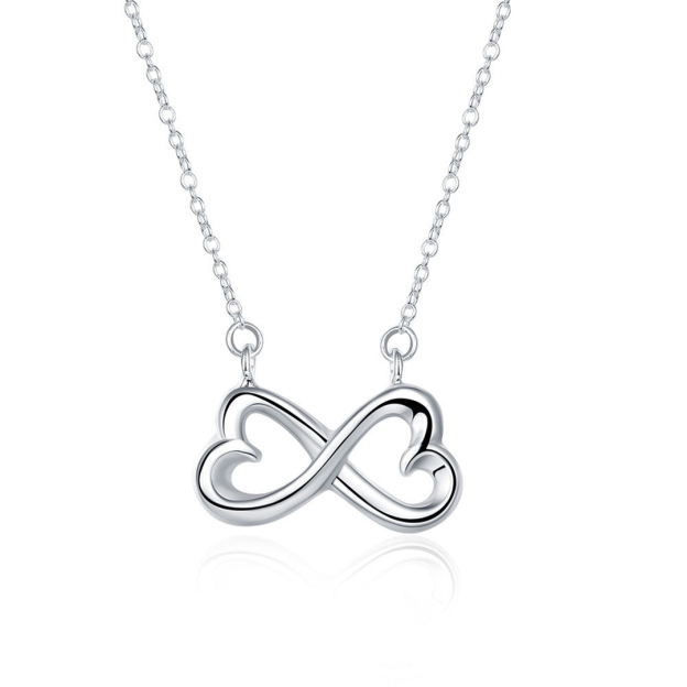  For Bonus Daughter - S925 Love Makes You My Daughter Silver Necklace