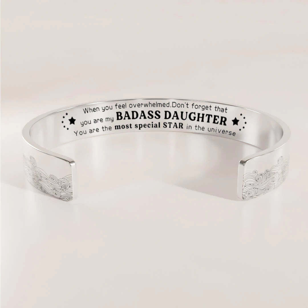 For Daughter - You Are The Most Special Star In The Universe Wave Cuff