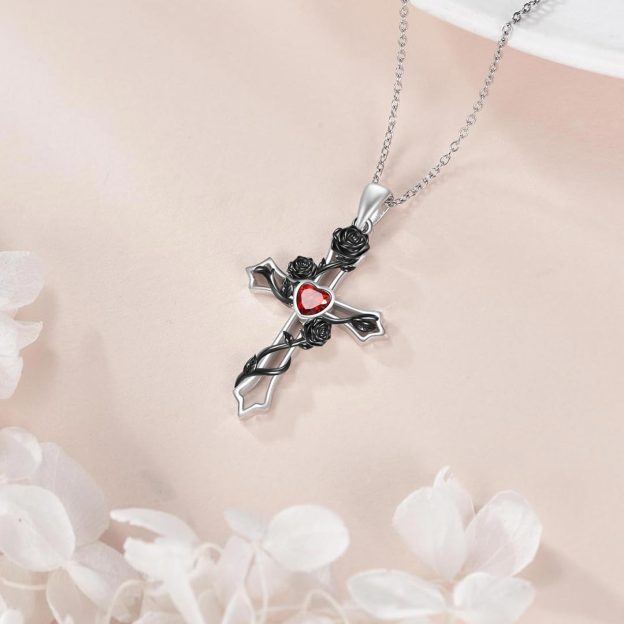 Black Rose Survival Necklace