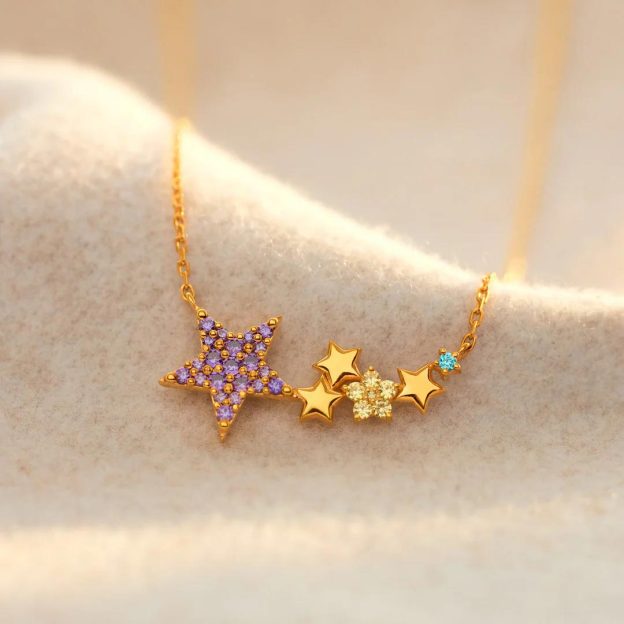 For Bonus Daughter -Shining Star Love Necklace