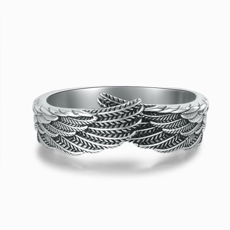 For Memorial - I Am Not A Widow Name Custom Wings Ring