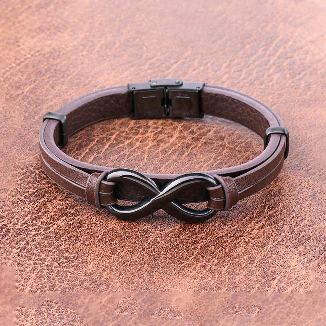 For Love - I Love You Until Infinity Runs Out Infinity Bracelet