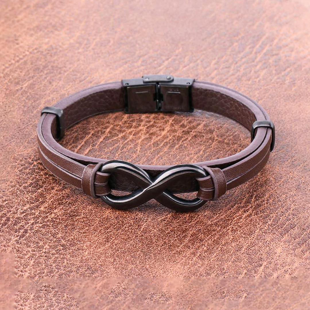 For Love - I Love You Until Infinity Runs Out Infinity Bracelet