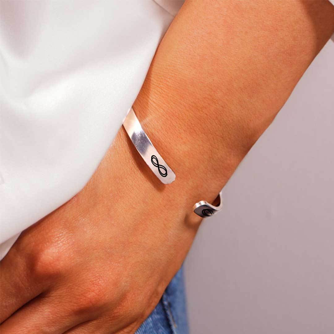 I Love You Until Infinity Runs Out Bracelet