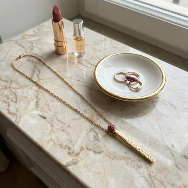 For Self-Ignite Your Light Match Symbol Empowerment Necklace