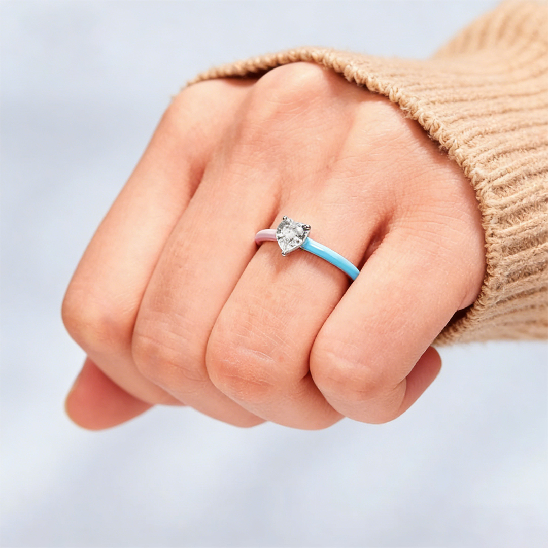 [Copy]For Mother Custom Birthstone Mother Daughter Twist Ring