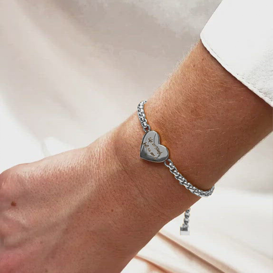 For Self - S925 I Am Awesome Love Bracelet