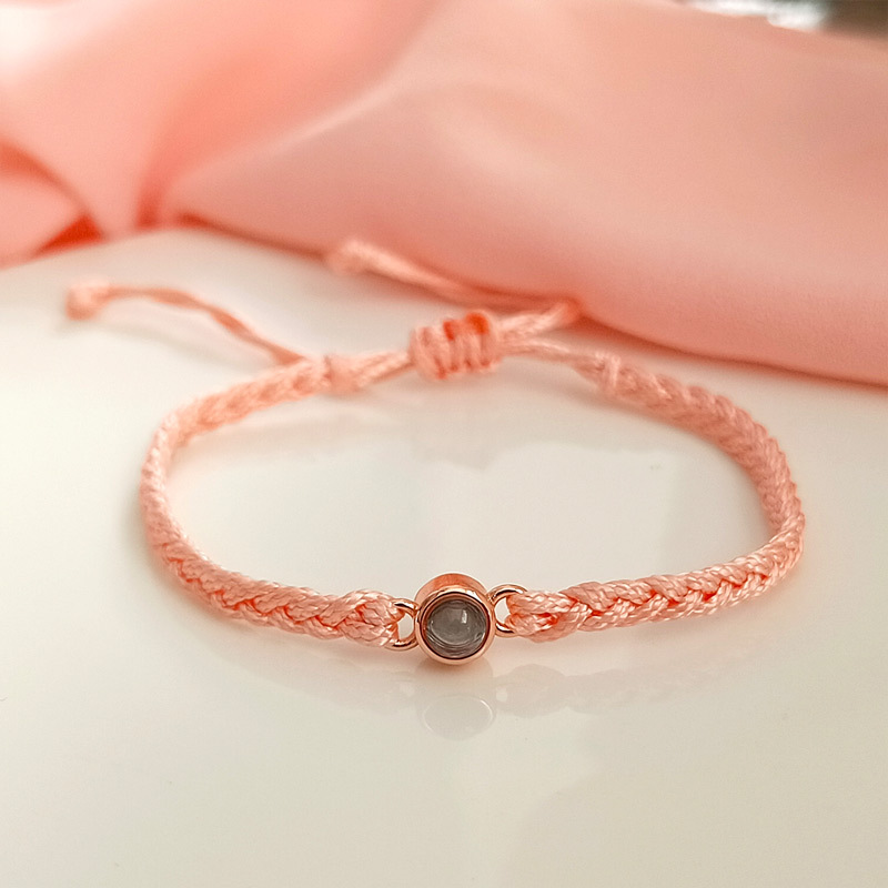 Personalized Photo Projection Bracelet