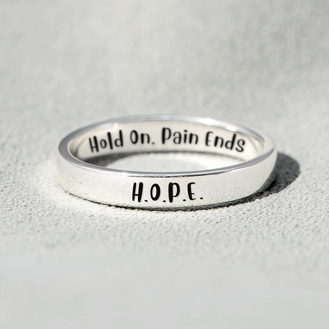 Hold On Pain Ends Ring