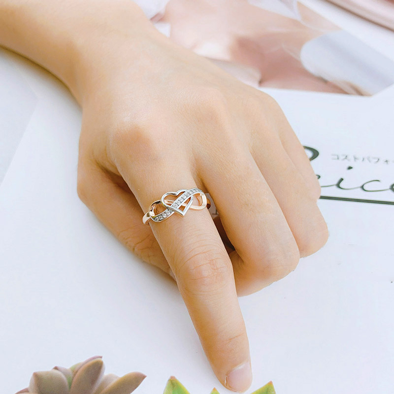 For Daughter-in-Law - You Are Also My Daughter-in-Heart Infinity Heart Ring