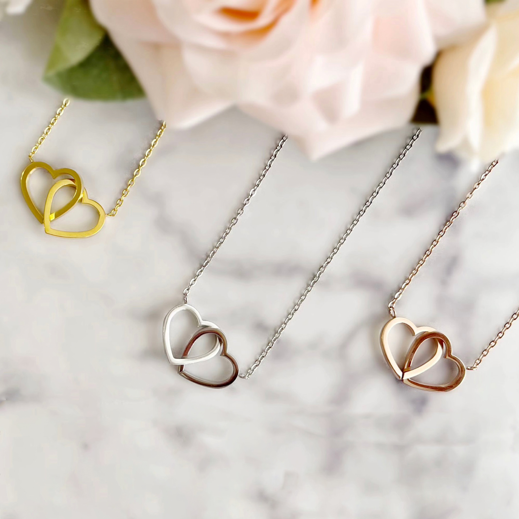 For Mother-Love Forever Connected  Necklace