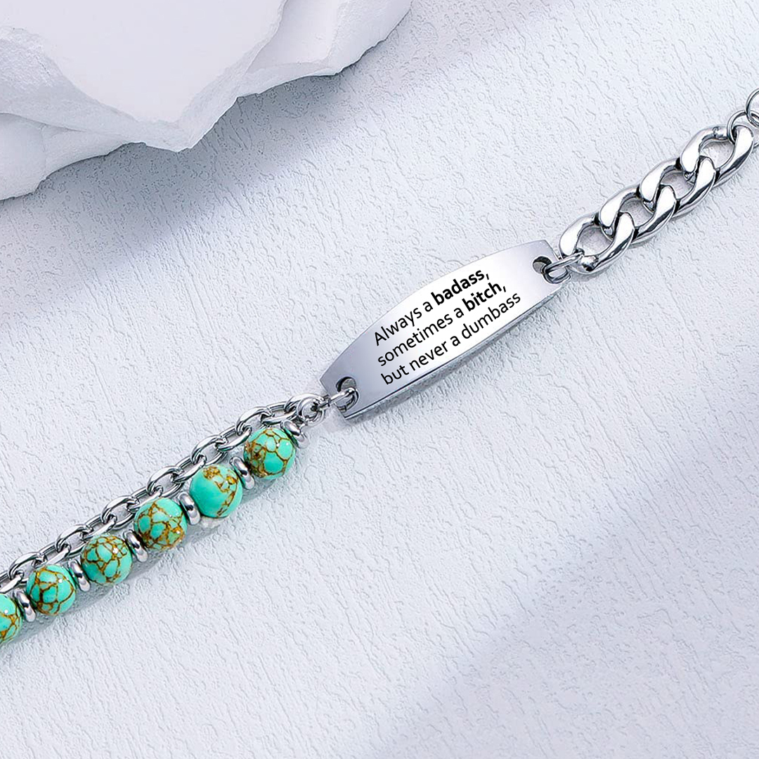 Turquoise Large Chain Bracelet