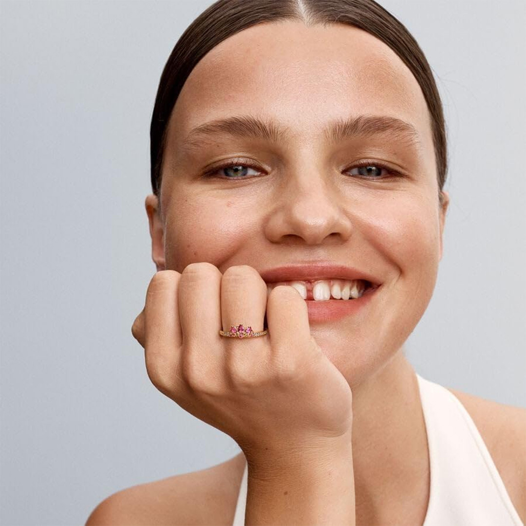 For Daughter-straighten your crown Princess Ring