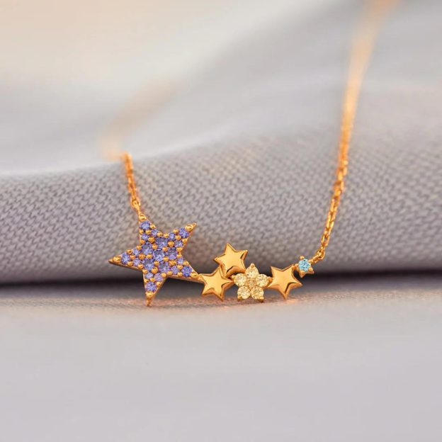 For Bonus Daughter -Shining Star Love Necklace