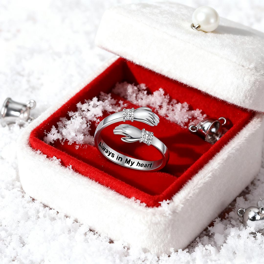 For Granddaughter -Hug from Heaven Memorial Ring 