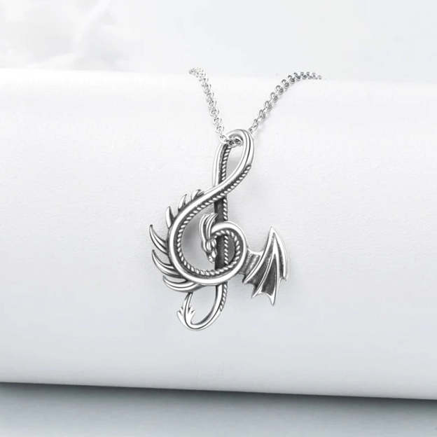 Be Confident Like a Dragon Dragon Necklace