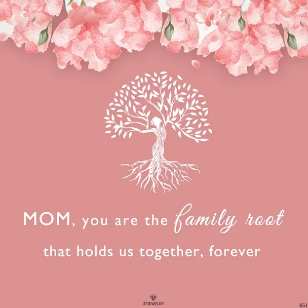 For Mom - The Family Root Customized 1-10 Names Family Tree Necklace