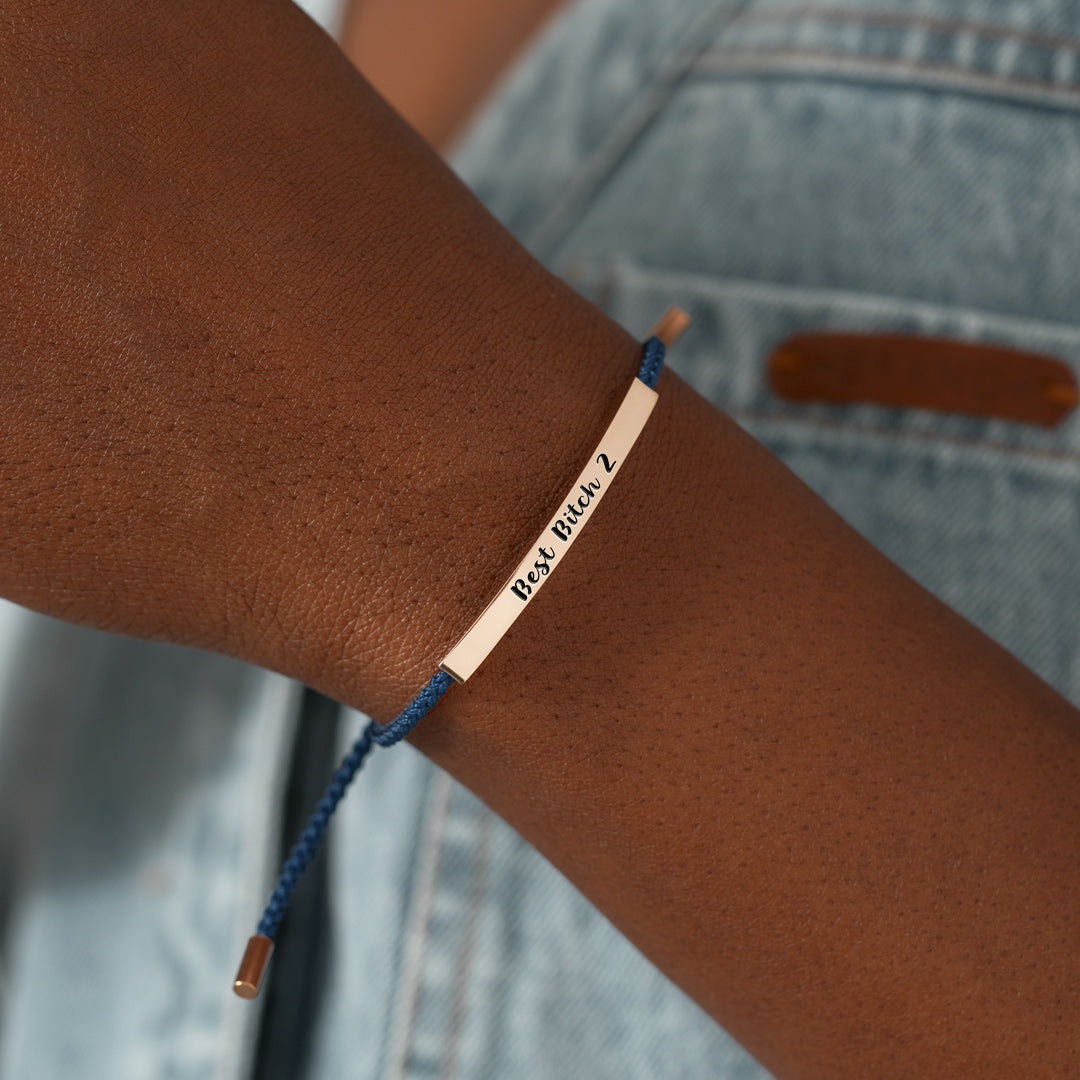 For Friend -  Best Bitches Tube Bracelet
