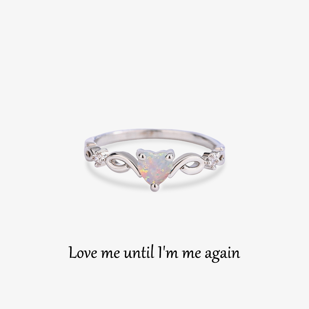 For Self-Let me choose myself Opal Ring