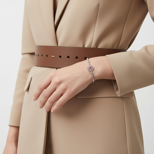 A mother is the family Root Custom Birthstone Bracelet