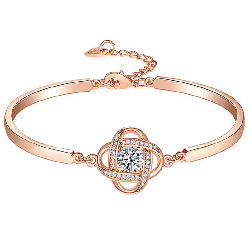 For Daughter - S925 Love Dad Nodule Three-Part Bracelet
