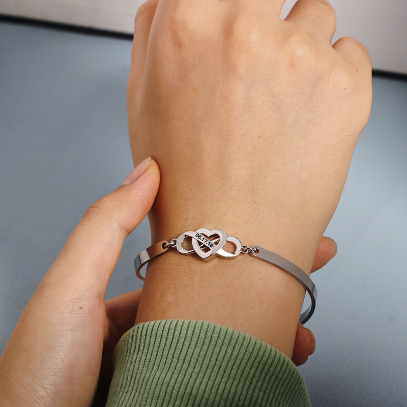 Date Custom Infinite Love Bracelet