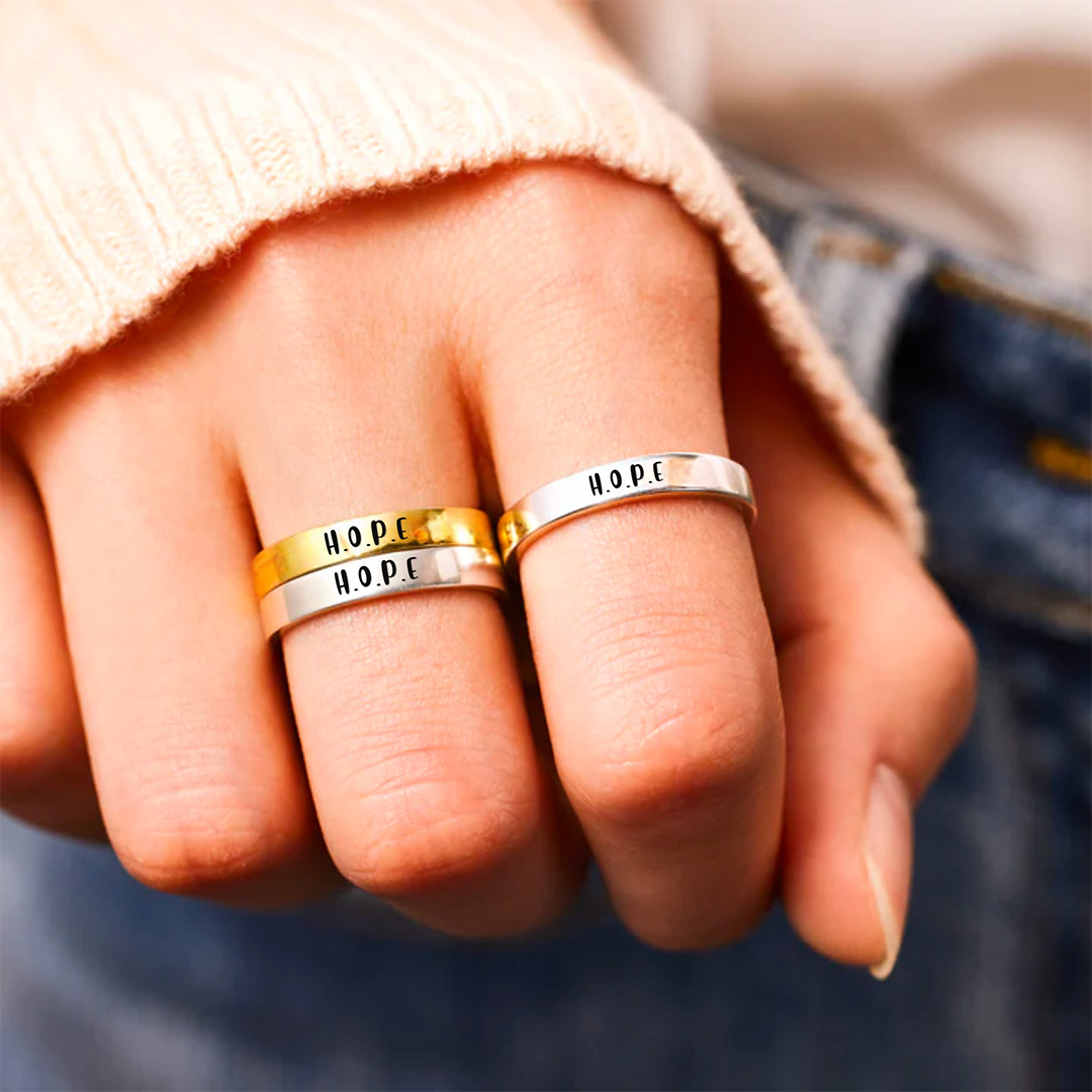 Hold On Pain Ends Ring