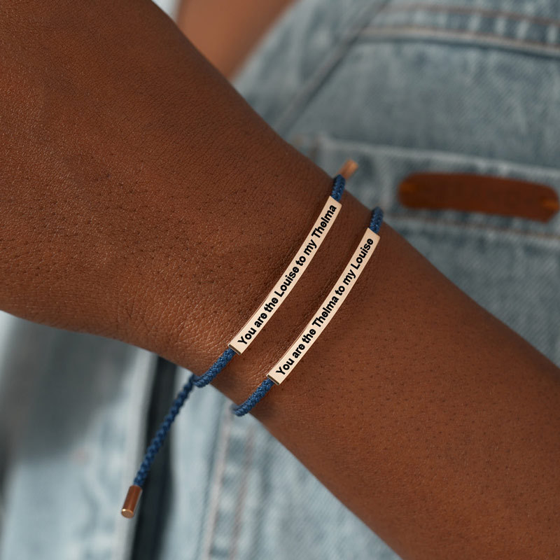 For Friend - You Are The Louise To My Thelma Mtaching Friends Bracelet