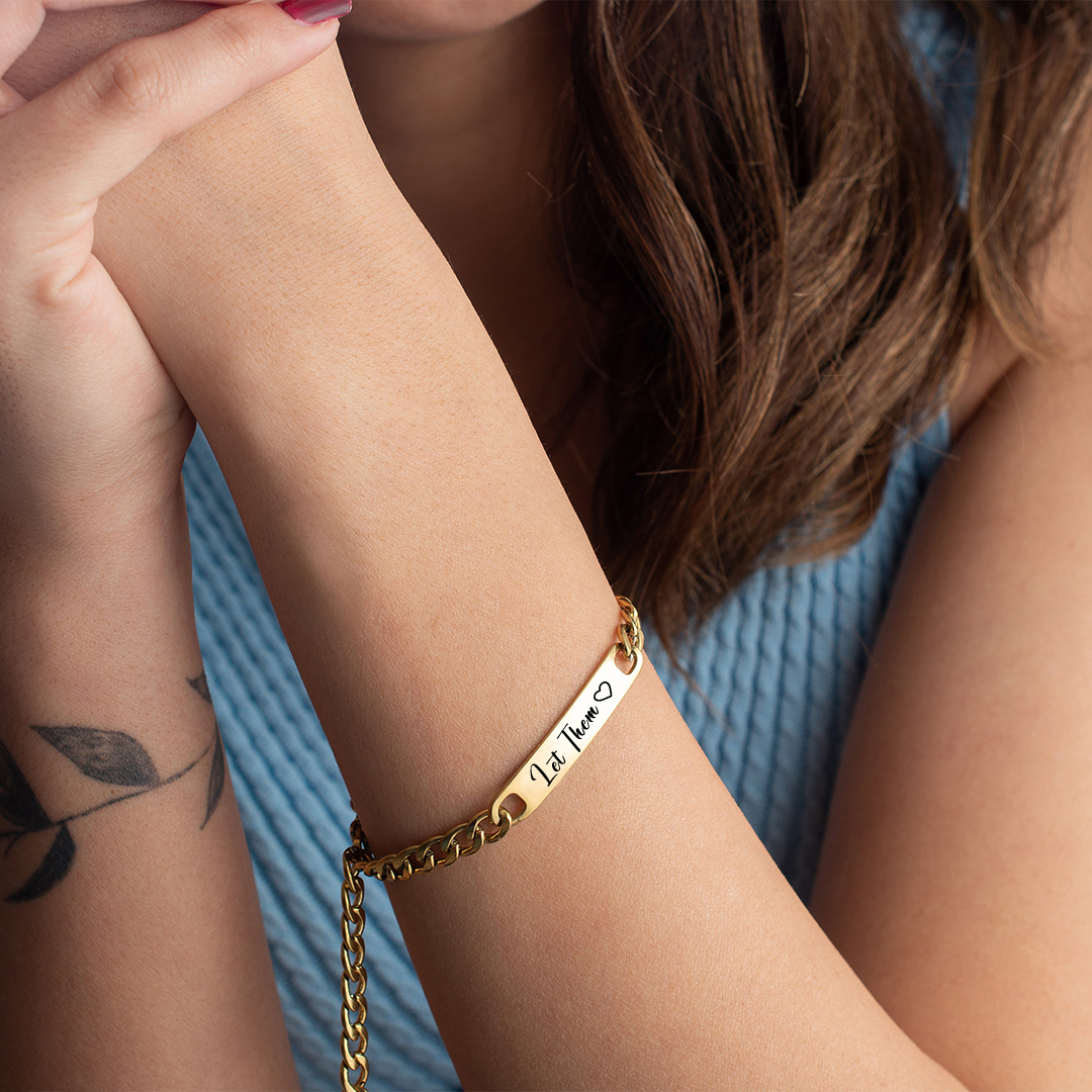Let Them Link Bracelet