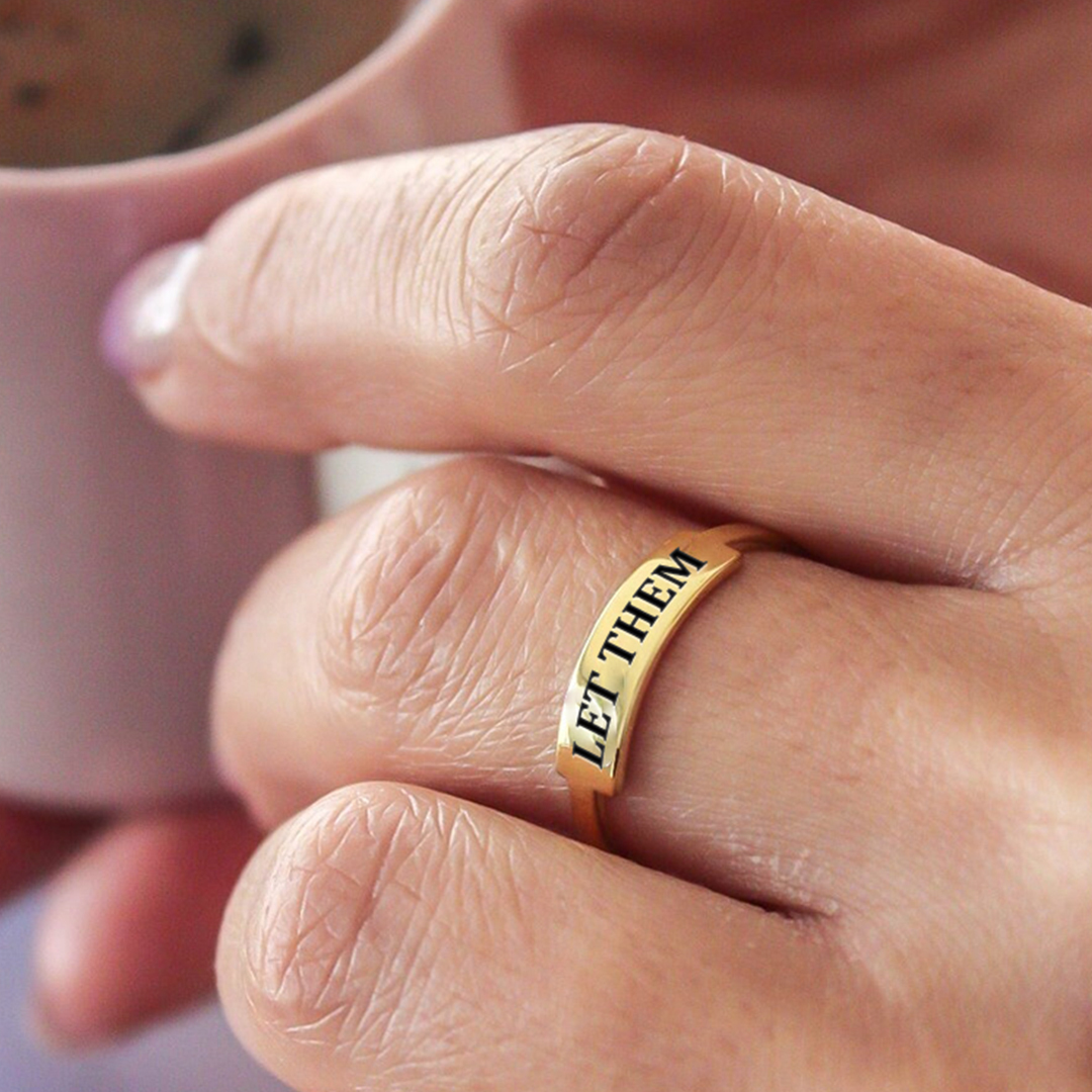 [Immediate 43% Discount🛒] - Let Them Dainty Bar Ring