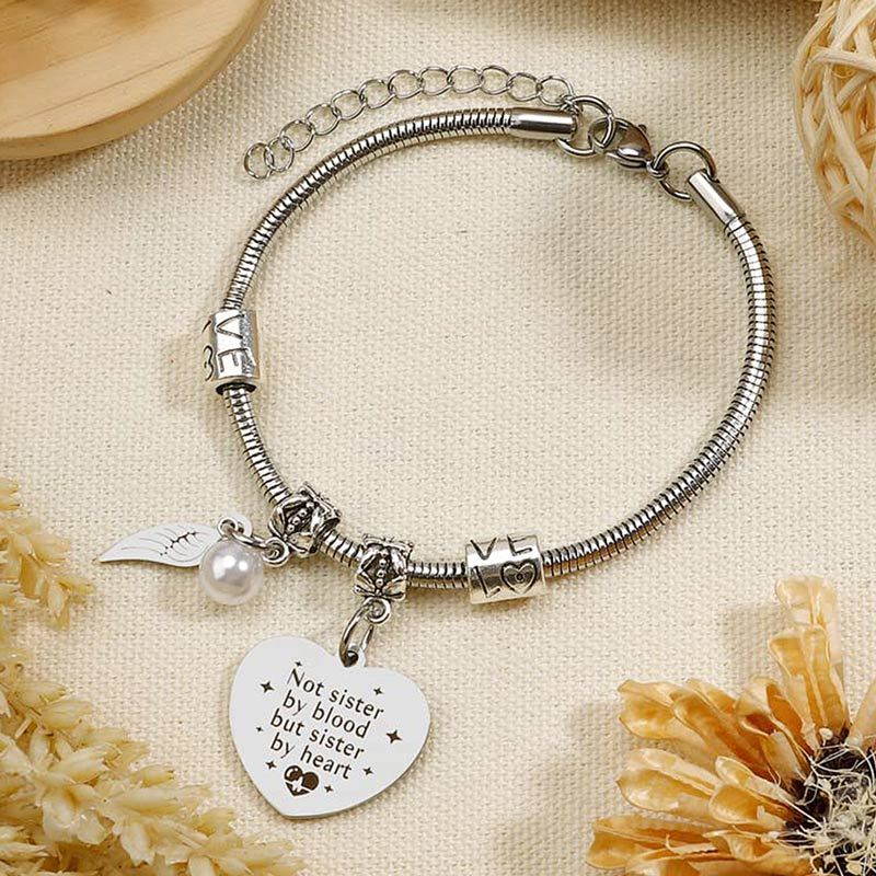 For Friend - Thanks For Coming Into My Life And Making Me Feel The Love Of A Sister Bracelet