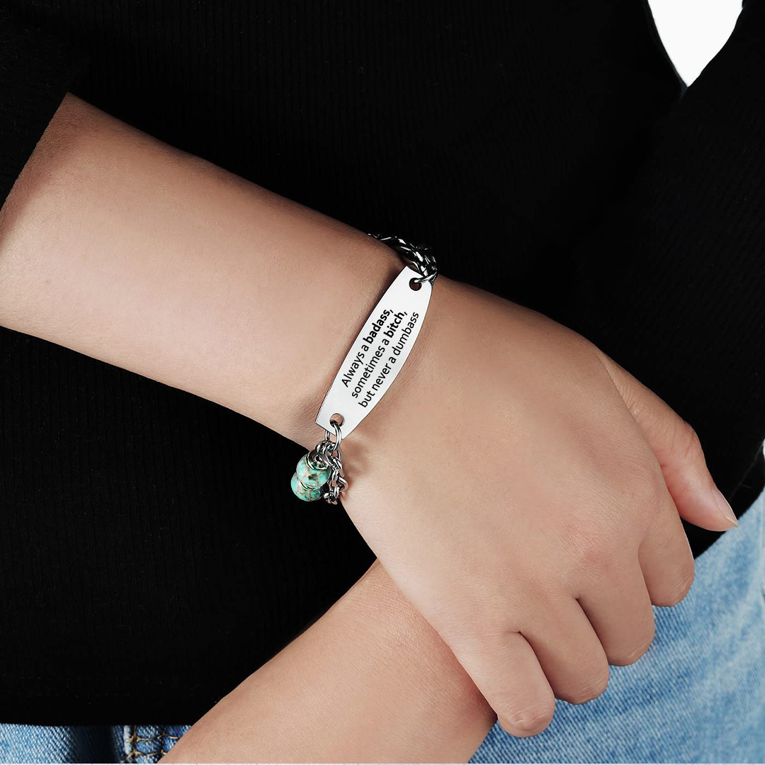 Turquoise Large Chain Bracelet