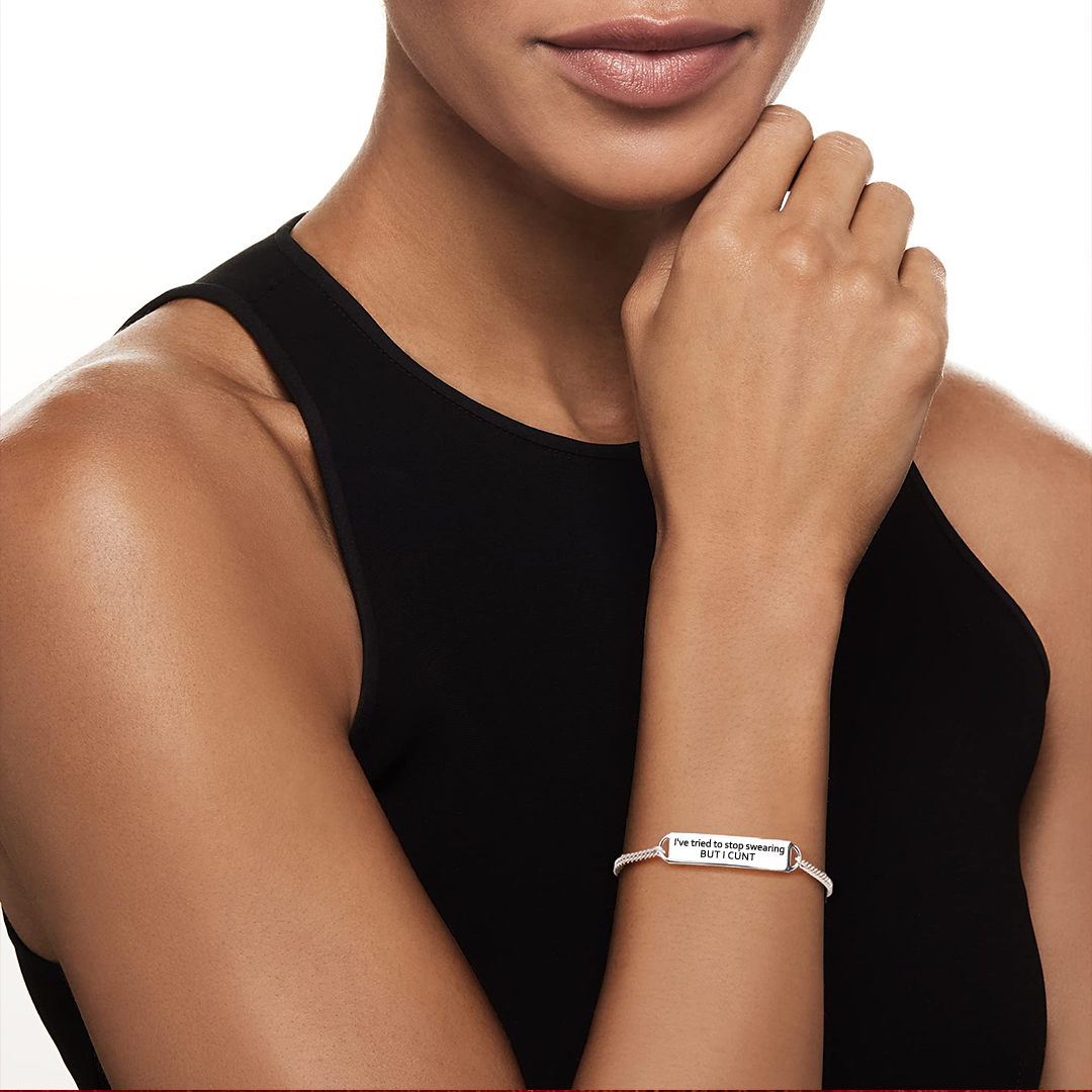 For Self - I Cunt Stop Swearing Bracelet