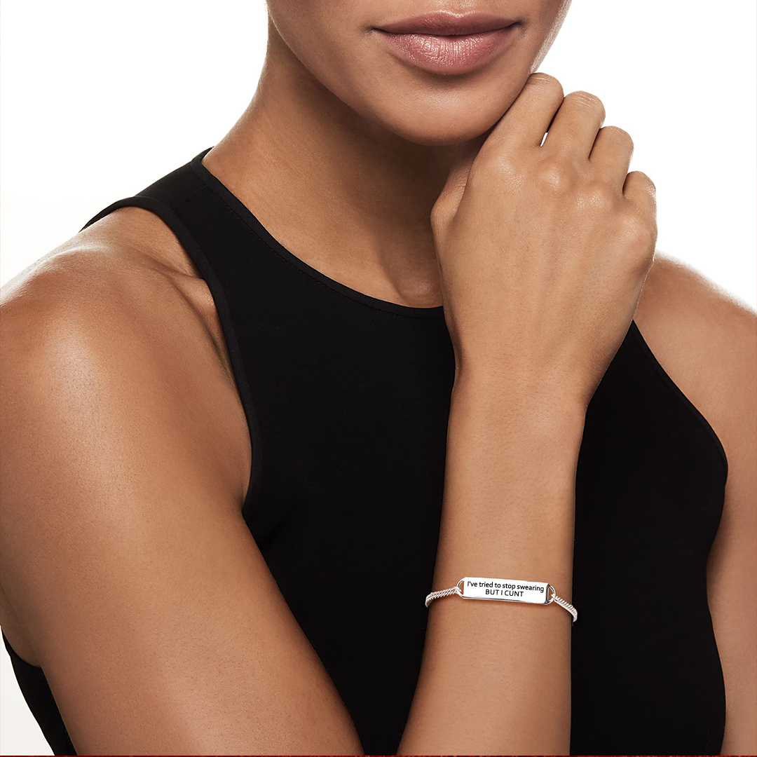 For Self - I Cunt Stop Swearing Bracelet