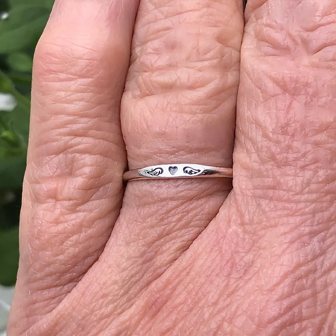 For Memorial - I will miss you always until we meet again Ring