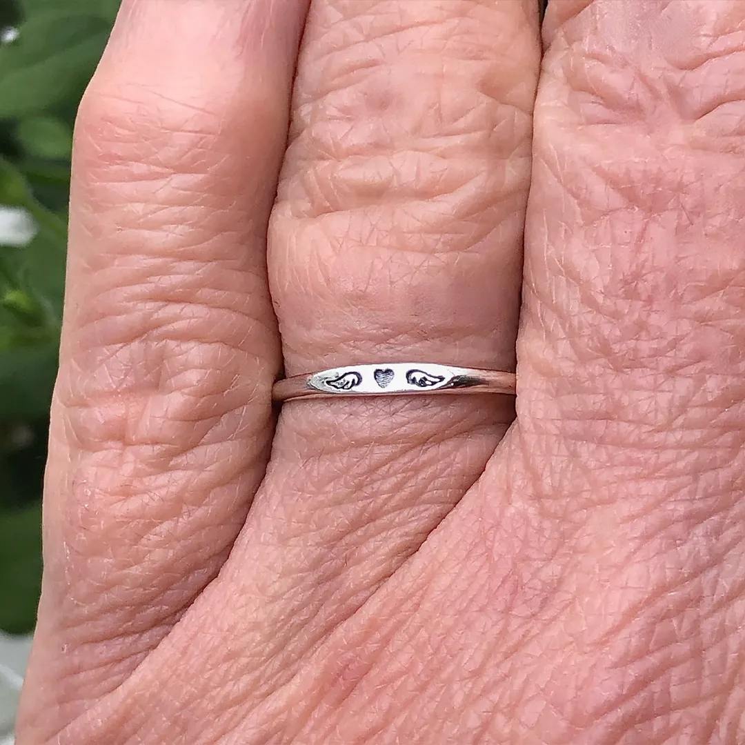 For Memorial - I will miss you always until we meet again Ring