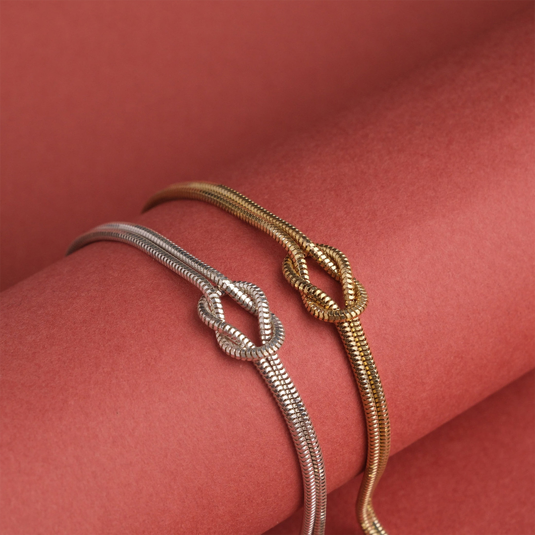 Mother & Daughter Bond Knot Bracelets