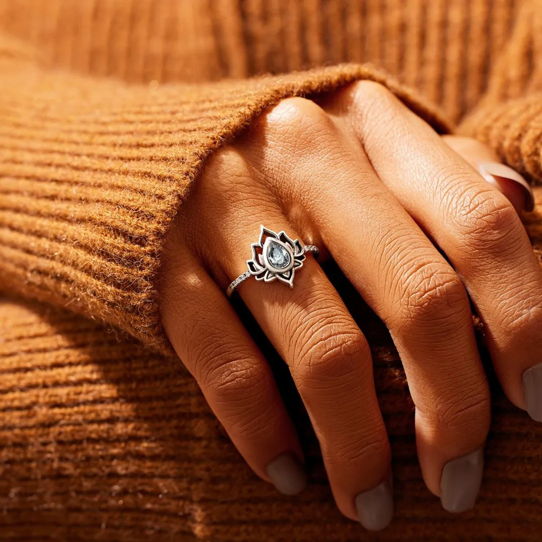 Strong as fuck Lotus Ring