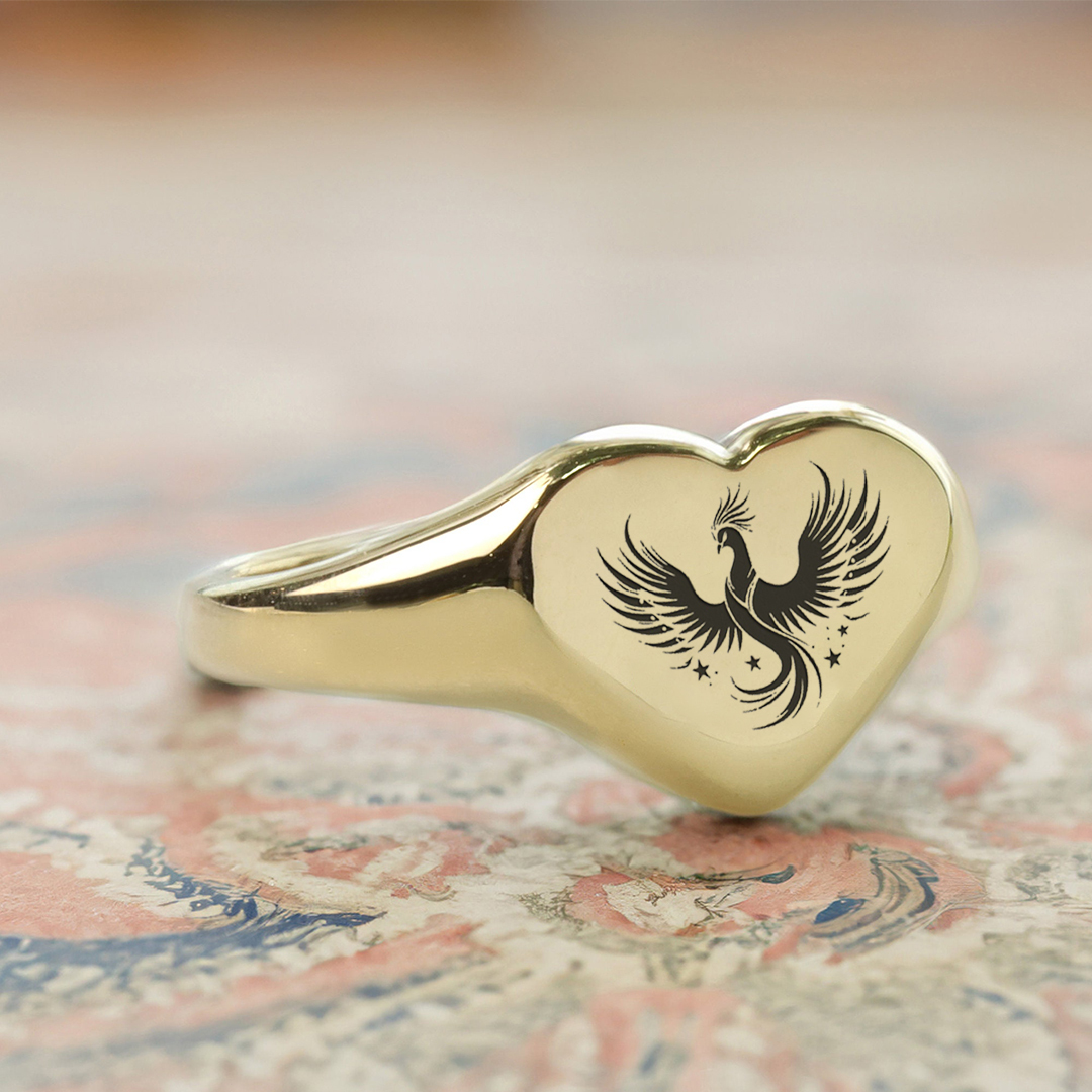 Fuck My Trauma Phoenix Ring