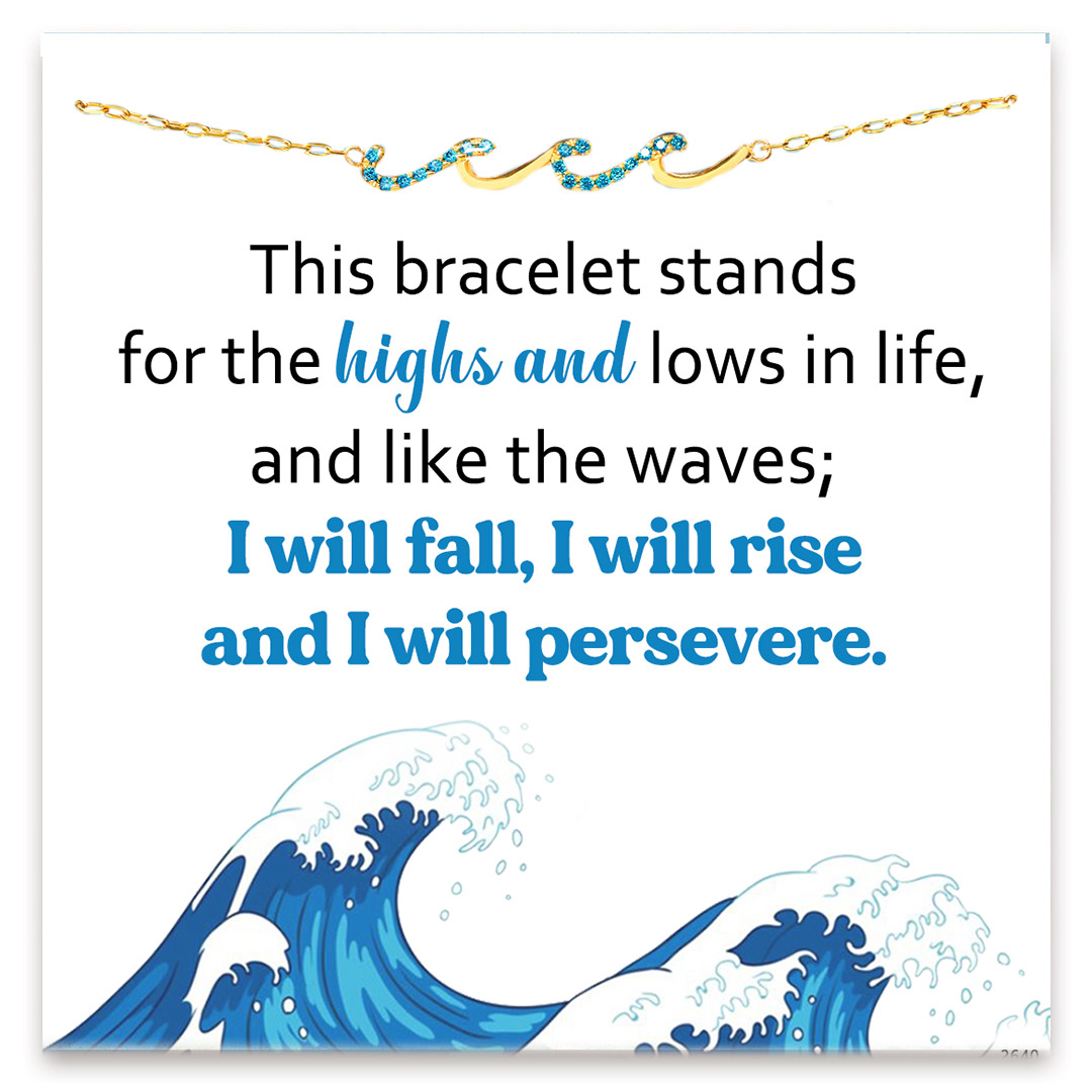 Wave of Perseverance Bracelet