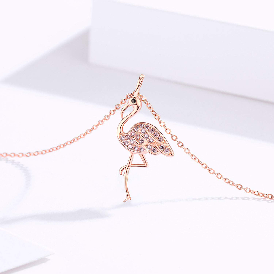 Be Like A Flamingo Necklace