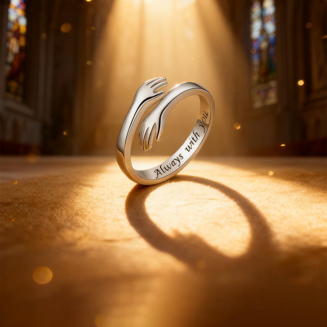 Through Deep Waters I'll Be With You Ring