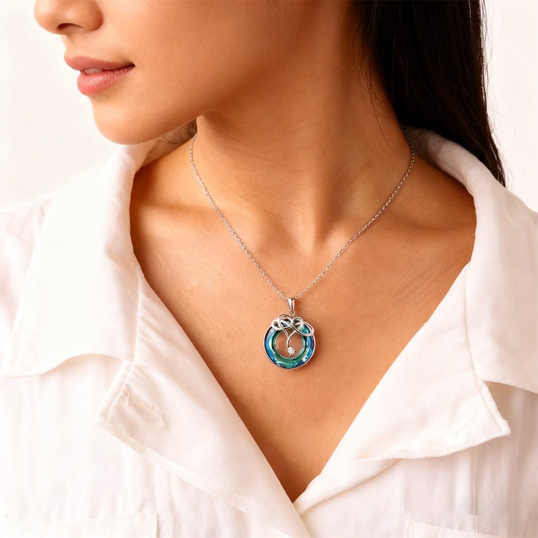 For Friend - S925 Our Friendship Has no End Infinity Necklace