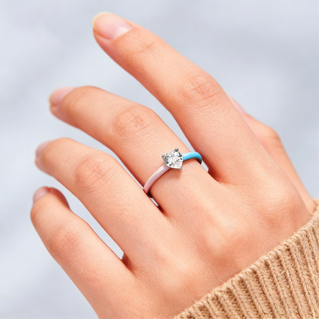 [Copy]For Mother Custom Birthstone Mother Daughter Twist Ring