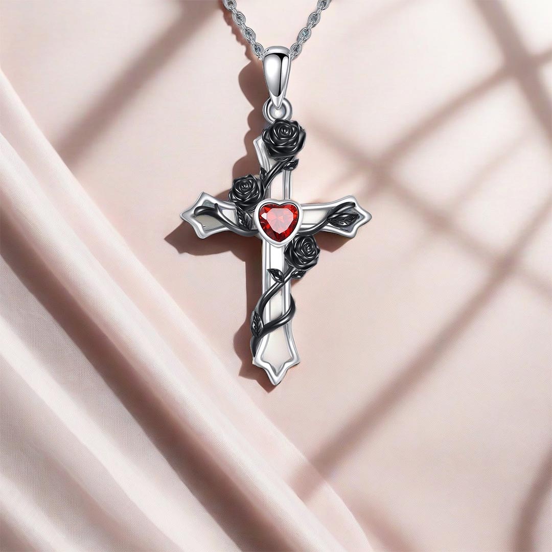 Black Rose Survival Necklace