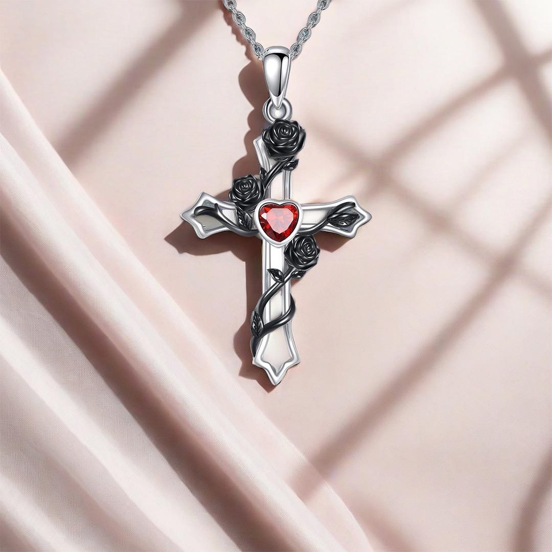 Black Rose Survival Necklace