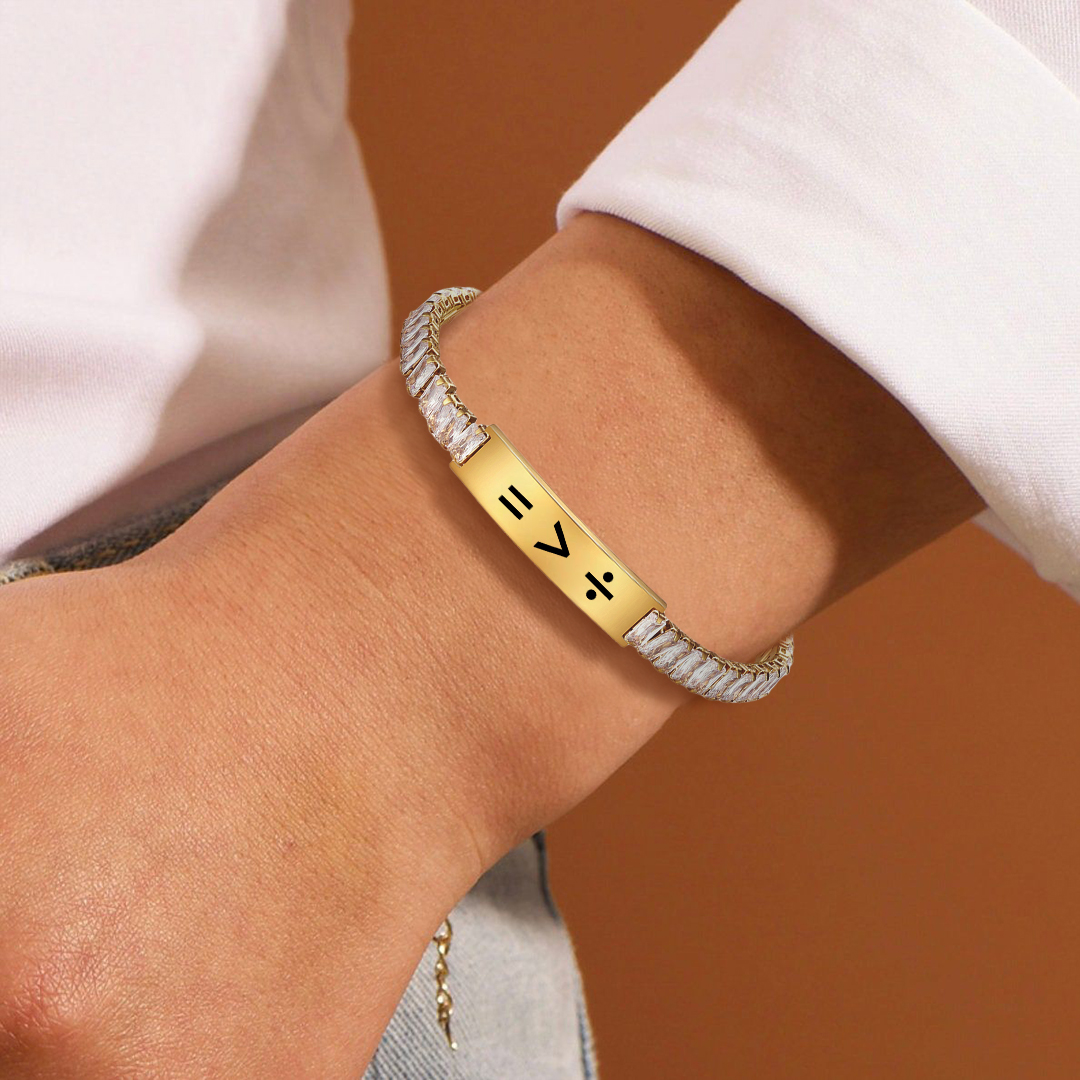Equality Short Tennis Bracelet