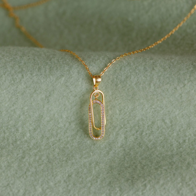 S925 Mother and Daughter Forever Linked Together Circle necklace