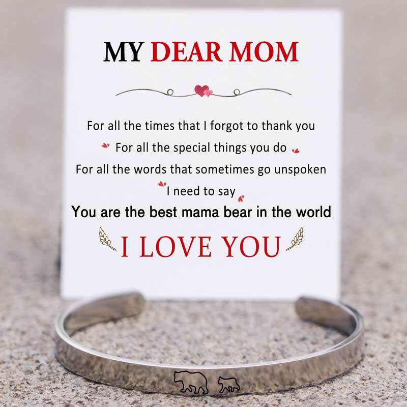 For Mom - Mama Bear Bracelet-37bracelet